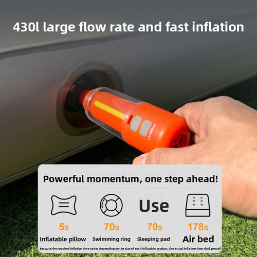 SunSit™ Pump + LED Light - Inflate Any Float in Seconds