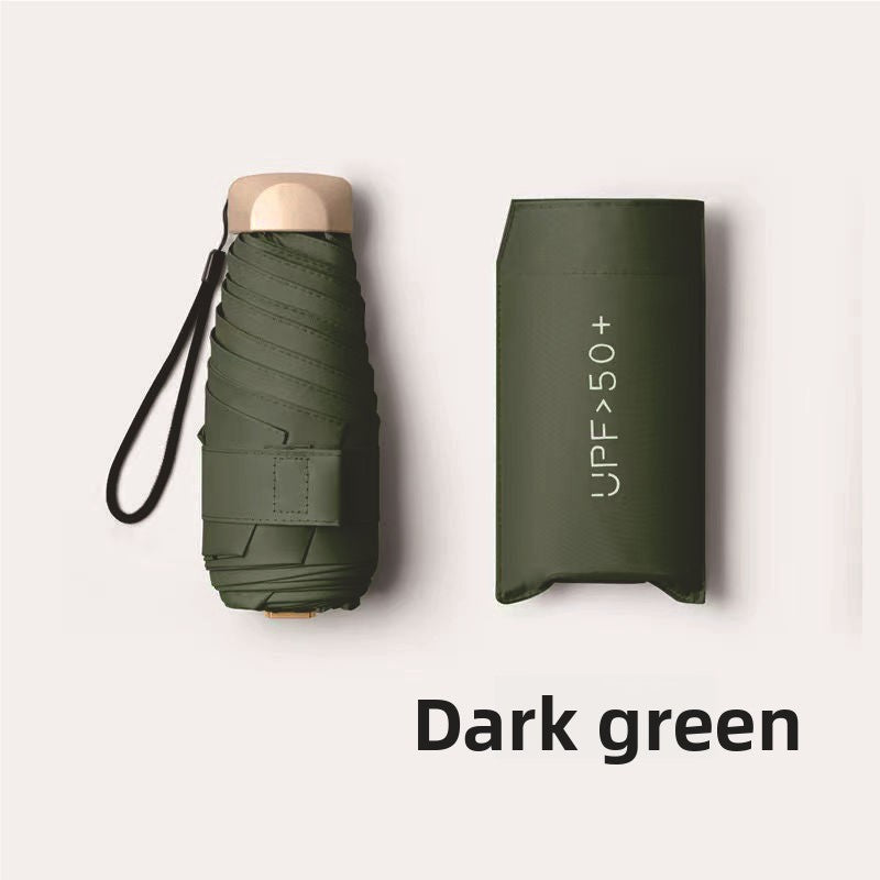 SunSit™ UV 50+ Mini Umbrella - Blocks 98% of Sun, Fits Any Bag