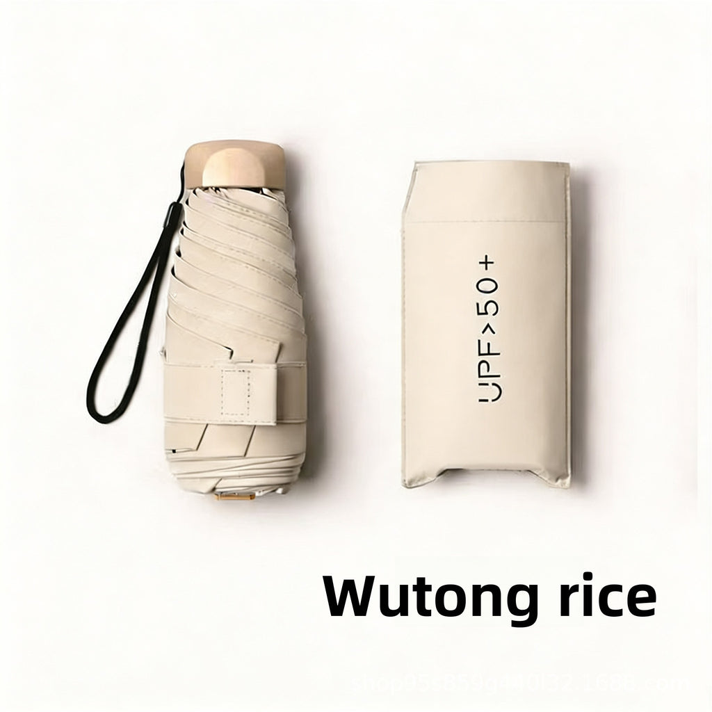 SunSit™ UV 50+ Mini Umbrella - Blocks 98% of Sun, Fits Any Bag