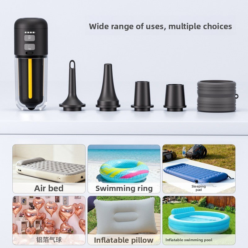 SunSit™ Pump + LED Light - Inflate Any Float in Seconds