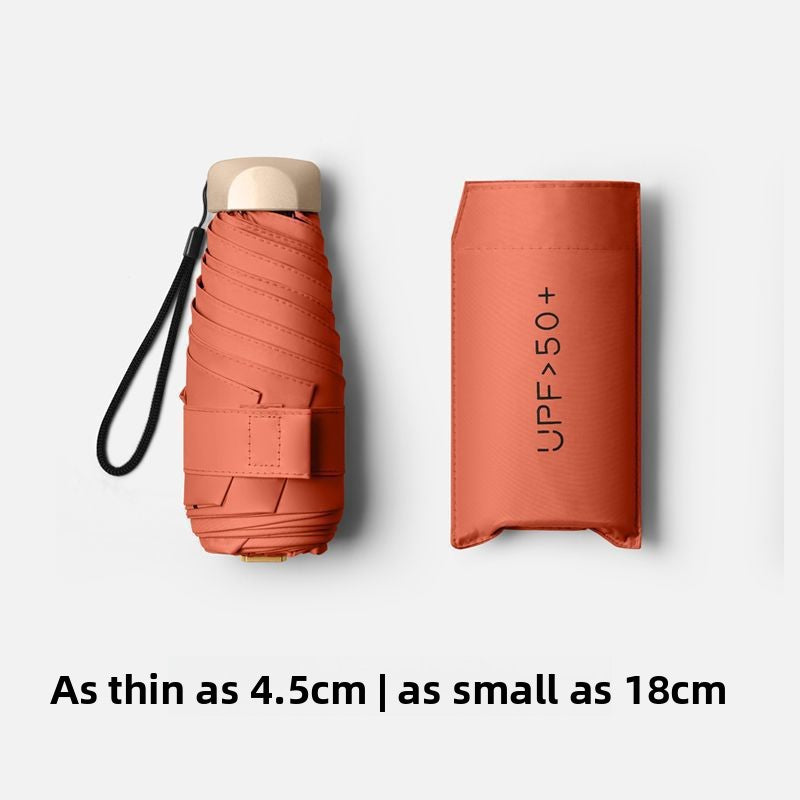 SunSit™ UV 50+ Mini Umbrella - Blocks 98% of Sun, Fits Any Bag