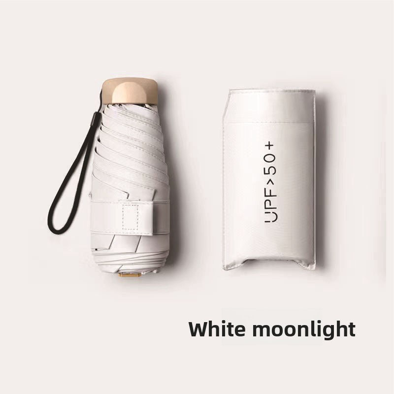 SunSit™ UV 50+ Mini Umbrella - Blocks 98% of Sun, Fits Any Bag